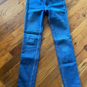 Hollister Blue Skinny Jeans Vibrant Denim